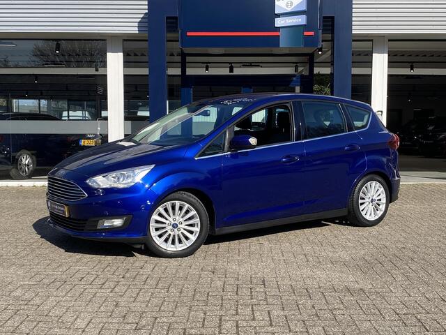 Ford C-MAX 1.0 Titanium / NL-Auto / 48.000 KM / Apple-Carplay & Android-Auto / Cruise-Control / Climate-Control / Elektr.-Achterklep / Radio-Bluetooth / Navi / Verwarmde Voorruit / PDC V+A met Camera / 17'' LMV / ENZ.