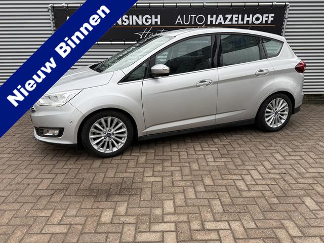 Ford C-MAX 1.0 Titanium!! | Camera | Trekhaak | Verwarmde Voorruit | PDC V+A | Elekt. Achterklep | Ndl Auto | RIJKLAARPRIJS INCL 12 MAANDEN GARANTIE EN BEURT