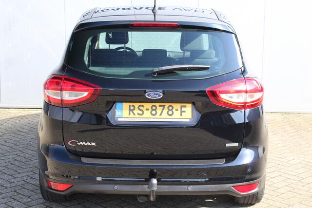 Ford C-MAX 1.0-125pk Titanium. Goed onderhouden hoogzitter ! Autm. airco dual, LM wielen, elektr. achterklep, cruise control, navigatie, telefoonvoorb., panoramadak, metallic lak, voorraamverwarming etc.