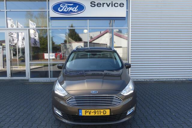 Ford C-MAX 1.0 Titanium CRUISE, CLIMA, NAVI, PDC V&A, APPLE CARPLAY/ANDROID AUTO, KEYLESS, ELEKT. ACHTERKLEP, VOORRUITVERWARMING, 121.704KM