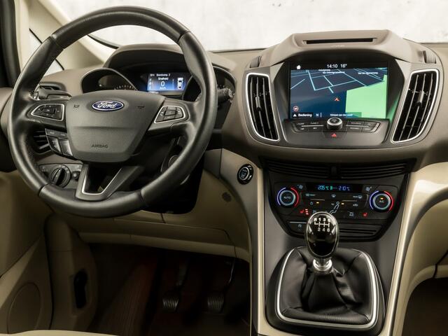 Ford C-MAX 1.5 Titanium 150Pk (APPLE CARPLAY, NAVIGATIE, CLIMATE, STOELVERWARMING, SONY AUDIO, SPORTSTOELEN, CAMERA, GETINT GLAS, TREKHAAK, NIEUWE APK, NIEUWSTAAT)