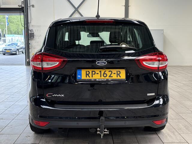 Ford C-MAX EcoBoost 125 pk Titanium | Trekhaak | Camera | Navi | Voorruitverw. | 4 seiz. banden | 100% dealer onderh.