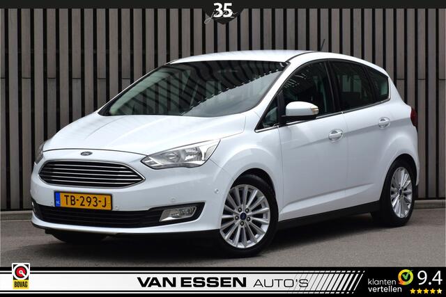 Ford C-MAX 1.0 Titanium Airco Camera Navigatie Cruise Control Carplay NL-AUTO! 1e Eig!