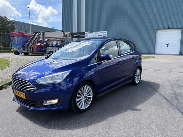 Ford C-MAX 1.0i Eco-Boost Titanium 6-Bak 126 PK. Nieuwe auto met slechts 74.000 KM !!! Eerste eigenaar !!