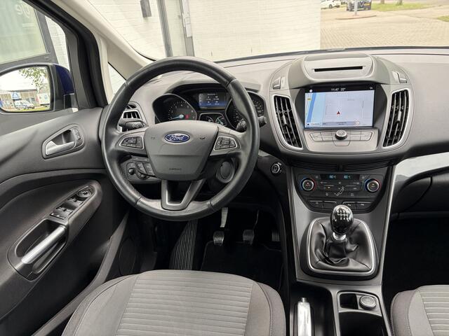 Ford C-MAX 1.0i Eco-Boost Titanium 6-Bak 126 PK. Prachtige auto met slechts 74.000 KM !!! Eerste eigenaar !!