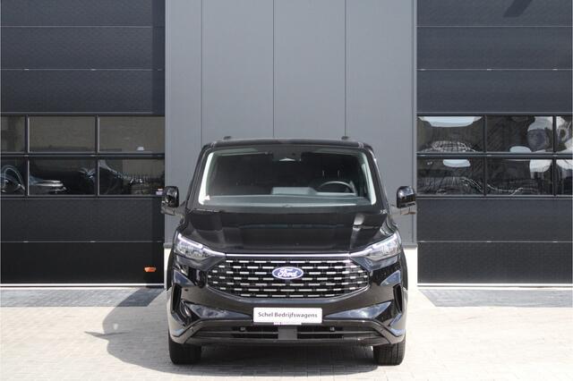 Ford Custom Tourneo 320 2.0 TDCI L2H1 Titanium X DC 170pk - Adaptive Cruise - LED - Blind Spot - Leder - Navigatie - 360 Camera - Trekhaak - Rijklaar