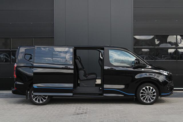 Ford Custom Tourneo 320 2.0 TDCI L2H1 Titanium X DC 170pk - Adaptive Cruise - LED - Blind Spot - Leder - Navigatie - 360 Camera - Trekhaak - Rijklaar