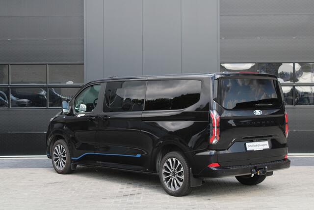 Ford Custom Tourneo 320 2.0 TDCI L2H1 Titanium X DC 170pk - Adaptive Cruise - LED - Blind Spot - Leder - Navigatie - 360 Camera - Trekhaak - Rijklaar