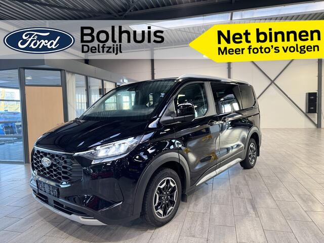 Ford Custom Tourneo Active 340 2.5 PHEV 233 pk L1 8 persoons | Winter Pack | Camera | 2x schuifdeur | Adapt. cruise | LED | 17" | 4 seiz. banden | 2300 kg trekgewicht