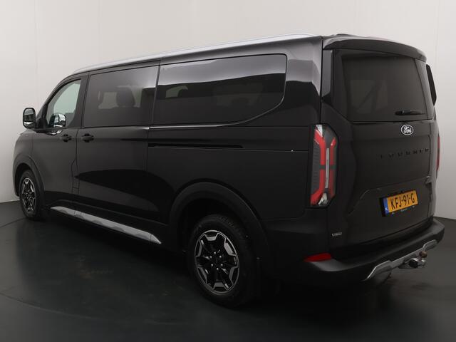 Ford Custom Tourneo Active 340 2.5 PHEV 233 pk L2 8 persoons | Trekhaak | Winter Pack | B&O | Camera | 2x schuifdeur | Adapt. cruise | LED | 17" | 4 seiz. banden | 1850kg trekgewicht |
