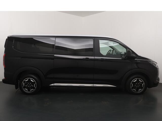 Ford Custom Tourneo Active 340 2.5 PHEV 233 pk L2 8 persoons | Trekhaak | Winter Pack | B&O | Camera | 2x schuifdeur | Adapt. cruise | LED | 17" | 4 seiz. banden | 1850kg trekgewicht |