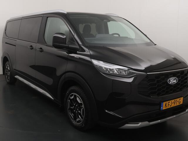 Ford Custom Tourneo Active 340 2.5 PHEV 233 pk L2 8 persoons | Trekhaak | Winter Pack | B&O | Camera | 2x schuifdeur | Adapt. cruise | LED | 17" | 4 seiz. banden | 1850kg trekgewicht |