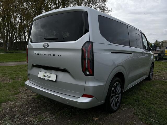 Ford Custom Tourneo e-Tourneo 340 L2H1 Titanium X 65 kWh 218pk | Leer | 8-zits | B&O | 2x electr. schuifdeur | ACC | Navigatie | 360 camera ¤ 52.250,00 excl. BTW