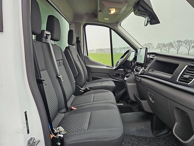 Ford E-Transit 390 L3 89Kwh electrisch, gesloten laadbak, laadklep, zijdeur, airco, automaat, navi, spoiler, NIEUW!!