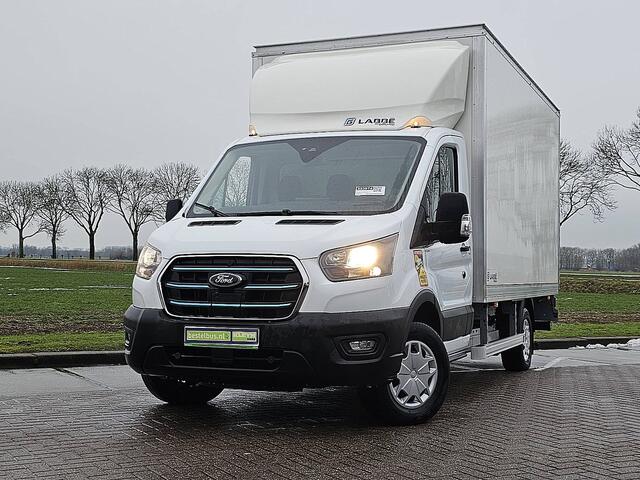 Ford E-Transit 390 L3 Trend 89 kWh electrisch, gesloten laadbak, laadklep, zijdeur, airco, automaat, navi, spoiler, NIEUW!!