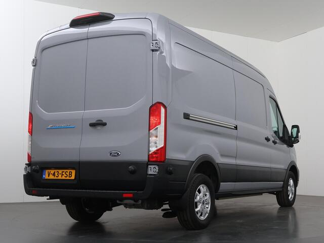 Ford E-Transit 350 | L3 H2 | TREND | 68 kWh | 317 KM WLTP | NAVIGATIE | CLIMATE CONTROL | ADAPTIEVE CRUISE | 360 GRADEN CAMERA | STOELVERWARMING | APPLE CARPLAY / ANDROID AUTO | DODEHOEKDETECTIE