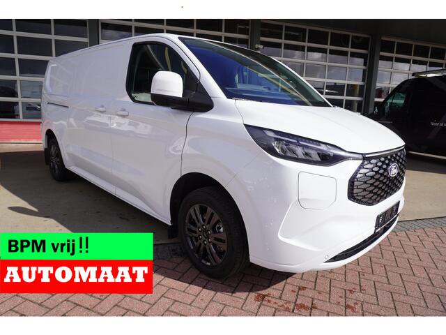 Ford E-Transit Cust. 320L L2H1 Limited 65 kWh Automaat met Powerpack Nr. V044 | Airco | Cruise | Apple CP- Android auto | Trekhaak