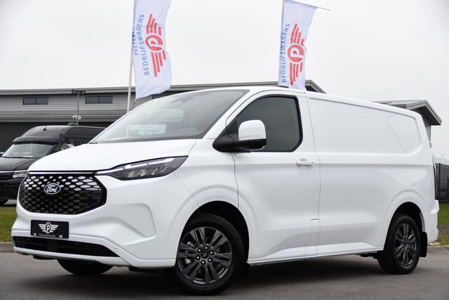 Ford E-Transit Cust. 320 L1H1 Limited 65 kWh Camera, Cruise, Carplay, Stoelverwarming, LED, 218pk, Trekhaak, Multimedia, Sensoren Uniek!