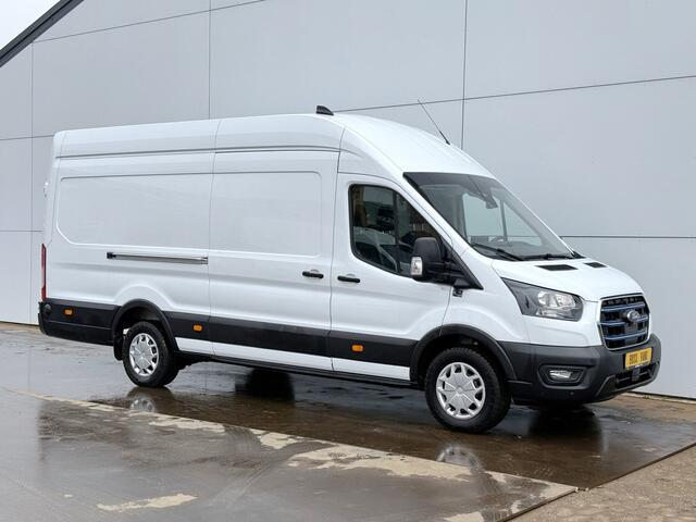 Ford E-Transit 184PK 68kWh L4H3 316km WLTP 96,2% (SOH) BEV Snelladen Carplay Climate control Laadkabel 360° camera Parkeersensoren voor achter Stoelverwarming