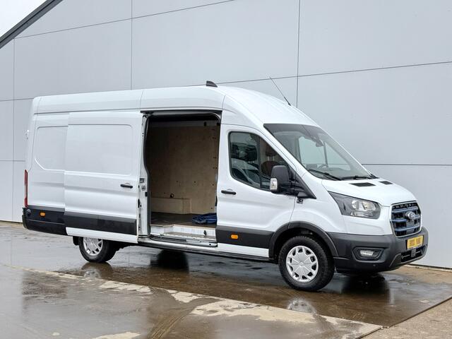 Ford E-Transit 184PK 68kWh L4H3 316km WLTP 96,2% (SOH) BEV Snelladen Carplay Climate control Laadkabel 360° camera Parkeersensoren voor achter Stoelverwarming
