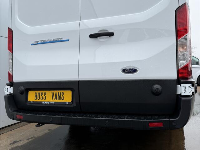 Ford E-Transit 184PK 68kWh L4H3 316km WLTP 96,2% (SOH) BEV Snelladen Carplay Climate control Laadkabel 360° camera Parkeersensoren voor achter Stoelverwarming