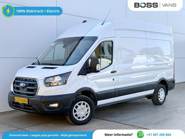 Ford E-Transit 68kWh 184PK L3H3 317km WLTP 95,7% (SOH) BEV Snelladen Camera Cruise control Climate control Carplay Navigatie Laadkabel Parkeersensoren