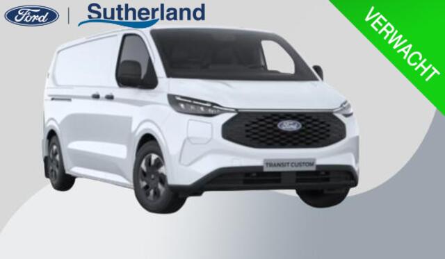 Ford E-Transit Cust. 340 L2H1 Trend 71 kWh 136pk | Bekleding zijwand en achterdeuren (volledig) | Laadvloer bescherming | 8-weg verstelbare en verwarmbare bestuurdersstoel met armsteun (i.c.m. bijrijdersbank) | Trekhaakvoorbereiding | Allweather banden | AGM accu | Laad