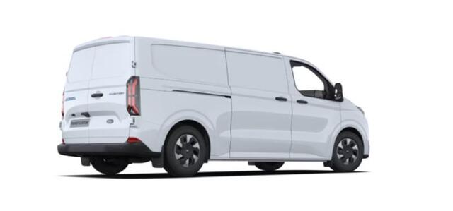 Ford E-Transit Cust. 340 L2H1 Trend 71 kWh 136pk | Bekleding zijwand en achterdeuren (volledig) | Laadvloer bescherming | 8-weg verstelbare en verwarmbare bestuurdersstoel met armsteun (i.c.m. bijrijdersbank) | Trekhaakvoorbereiding | Allweather banden | AGM accu | Laad