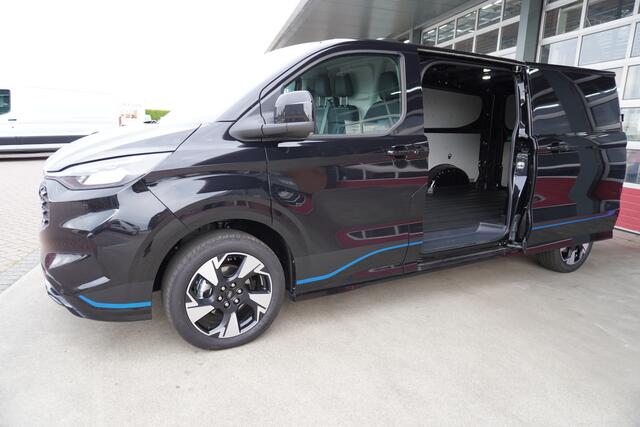 Ford E-Transit Cust. L2H1 Sport 218PK Automaat Schuifdeur links en rechts Airco | adap.cruise | Navi | 360 camera | 19"Lm velgen