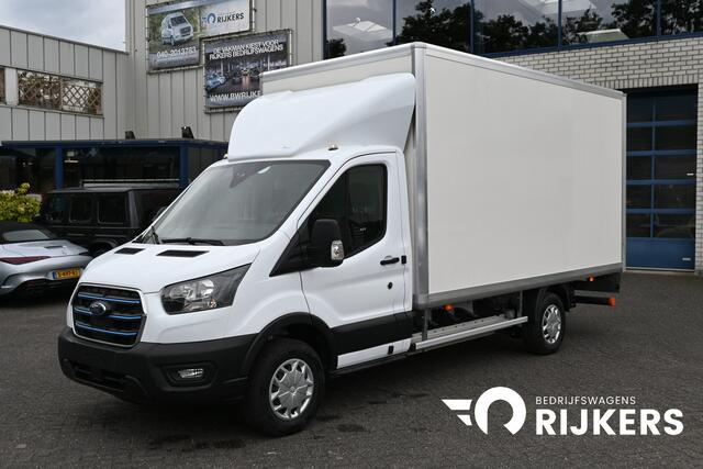 Ford E-Transit Bakwagen met Dhollandia laadklep Navigatie met camera, Zijdeur
