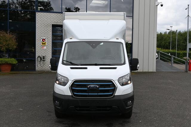 Ford E-Transit Bakwagen met Dhollandia laadklep Navigatie met camera, Zijdeur
