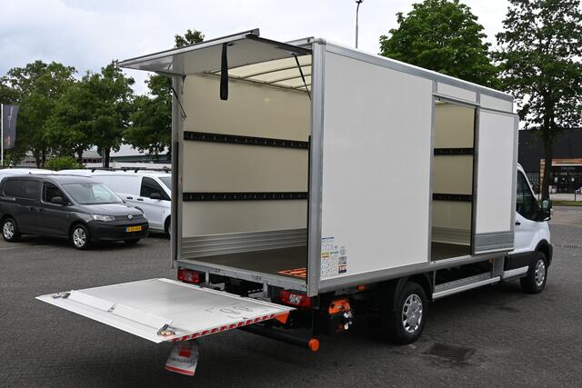 Ford E-Transit Bakwagen met Dhollandia laadklep Navigatie met camera, Zijdeur