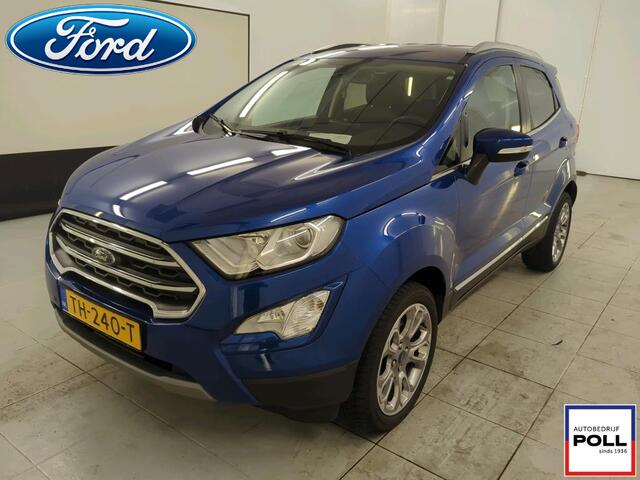 Ford ECOSPORT 125pk EcoBoost Titanium Navi Camera Winter Parking Dodehoek Design pack B&O Dealeronderhouden