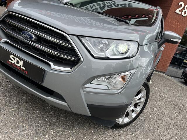 Ford ECOSPORT 1.0 EcoBoost Titanium // LED // CRUISE // APPLE-ANDROID AUTO // STUUR+STOELVERWARMING // PDC //