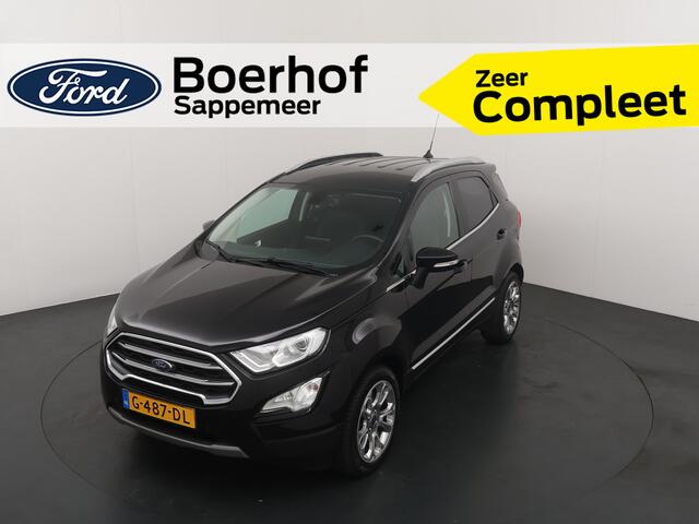 Ford ECOSPORT EcoBoost 125 pk Titanium | Winter Pack | Camera | B&O | Navi | Clima | Cruise | Dodehoek bew.