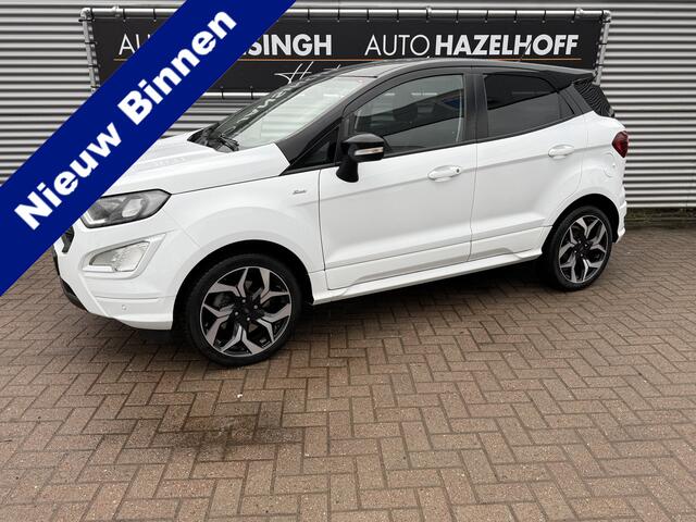 Ford ECOSPORT 1.0 EcoBoost Titanium ST-Line Automaat!! | Stoel/Stuurverwarming | B&O Geluidssysteem | Navi | Cruise | Verwarmde Voorruit | Trekhaak | RIJKLAARPRIJS INCL 12 MAANDEN GARANTIE EN BEURT