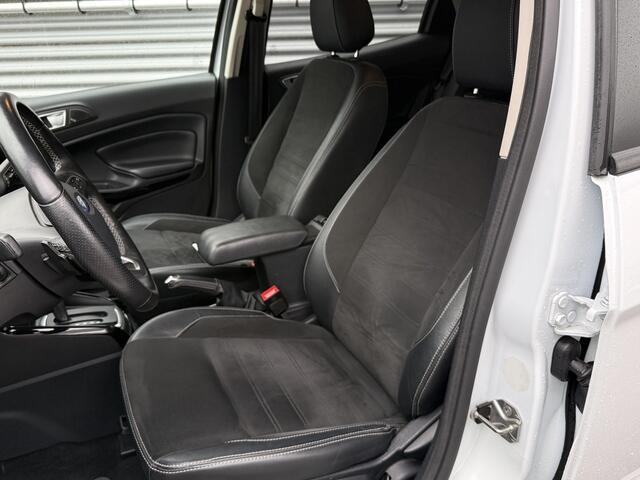 Ford ECOSPORT 1.0 EcoBoost Titanium ST-Line Automaat!! | Stoel/Stuurverwarming | B&O Geluidssysteem | Navi | Cruise | Verwarmde Voorruit | Trekhaak | RIJKLAARPRIJS INCL 12 MAANDEN GARANTIE EN BEURT