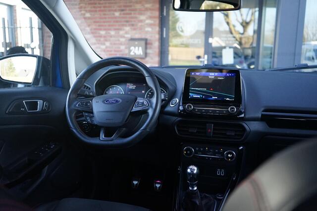 Ford ECOSPORT 1,0 EcoBoost ST-line , Schuifdak, Trekhaak, B&O, Cruise, Camera, 18''LM, LED.