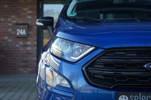 Ford ECOSPORT 1,0 EcoBoost ST-line , Schuifdak, Trekhaak, B&O, Cruise, Camera, 18''LM, LED.
