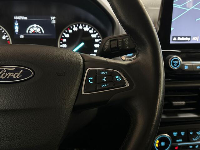 Ford ECOSPORT 1.0 EcoBoost ST-Line (APPLE CARPLAY, GROOT NAVI, STUUR/STOELVERWARMING, CAMERA, BANG&OLUFSEN, SPORTSTOELEN, GETINT GLAS, NIEUWE APK, NIEUWSTAAT)