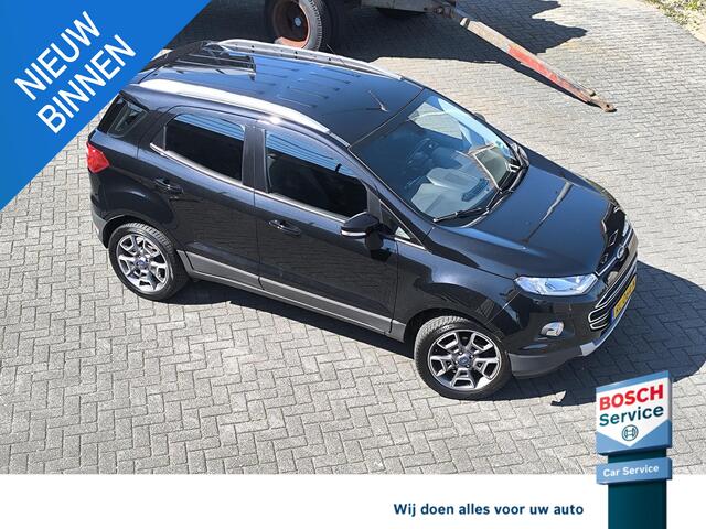 Ford ECOSPORT 1.0 EcoBoost Titanium 125PK, Trekhaak, All season banden, climate + cruise control, Sony Audio, Navi, parkdistance, keyles entry.