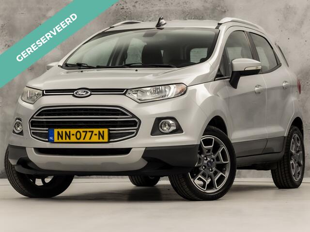 Ford ECOSPORT 1.0 EcoBoost Titanium (CLIMATE, STOELVERWARMING, LEDER, SPORTSTOELEN, KEYLESS, TREKHAAK, PARKEERSENSOREN, NIEUWSTAAT)