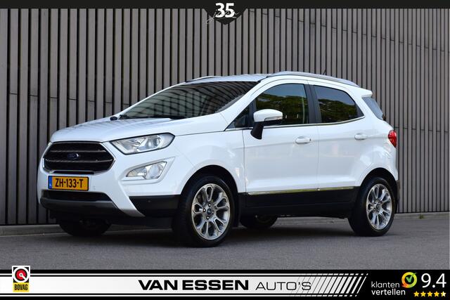 Ford ECOSPORT 1.0 EcoBoost Titanium Navi Camera Trekhaak Stoel/Stuurverw. NL-AUTO!