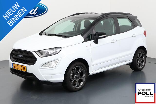 Ford ECOSPORT 125pk ST-Line Black Navi Camera Winter Parking Dodehoek pack B&O Audio Dealeronderhouden