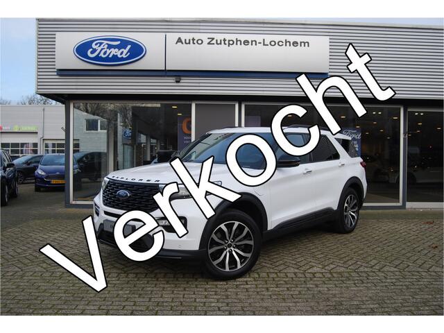 Ford EXPLORER 3.0 V6 EcoBoost PHEV ST-Line 457pk 7-ZITS PANO.DAK | TREKHAAK 2500 KG | LEDER | CAMERA 360 | STOEL VERW/KOELING