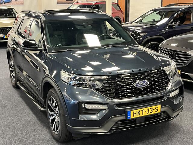 Ford EXPLORER 3.0 V6 EcoBoost PHEV ST-Line 457PK AWD | 7-Persoons | Trekhaak | Panodak | Sidebars