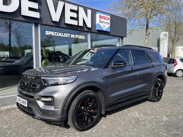 Ford EXPLORER 3.0 V6 EcoBoost PHEV ST-Line X Raptor 457pk/336kW Automaat | Full Options | Afn. trekhaak | Panodak |Sidesteps | Raptor | Smoke Pack | BLIS | Leder etc. etc.