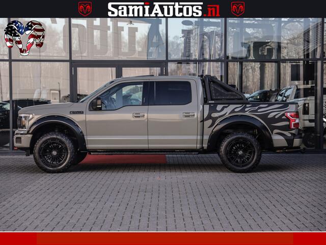 Ford F-150 HULK | 5.0 V8 4X4 | BIJTELLING VRIJ | CAMERA | 3500KG | PANORAMA | LEDER | GO RHINO ROLLBAR | CRUISE CONTROL | PRINS LPG | BAKFLIP COVER | GROOTRIJBEWIJS |