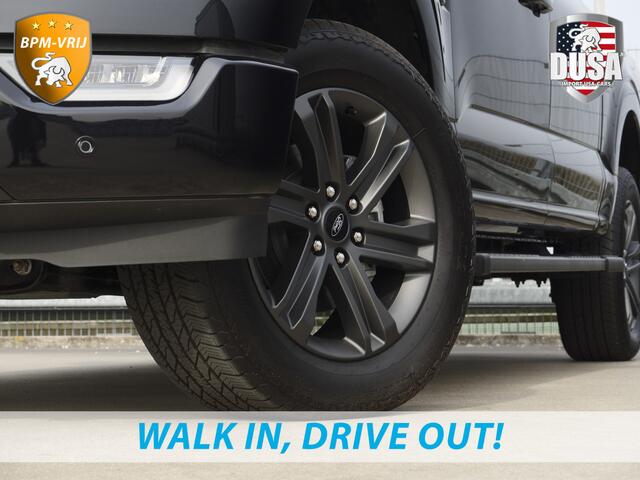 Ford F-150 5.0 V8 | Super Crew | Lariat FX4 | Black Edition | 360 Camera | Pano | Black Edition | Getoonde accessoires zijn verkrijgbaar tegen meerprijs