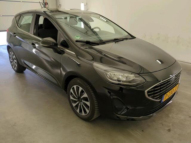 Ford FIESTA 1.0 EcoBoost Hybrid Titanium Carplay | Cruise | Start/Stop | Led | PDC | Multimedia Pack | Hill-Hold | Borden Detectie | NL-Auto | Volledig Ondeh.
